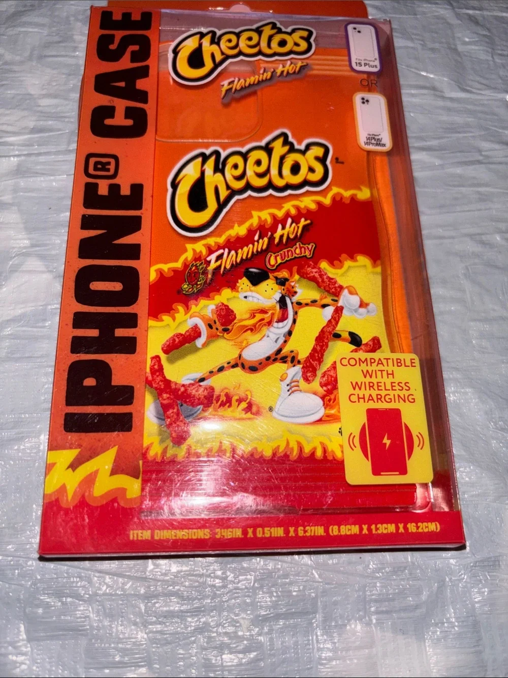 Flamin' Hot Orange iPhone Case - Branded